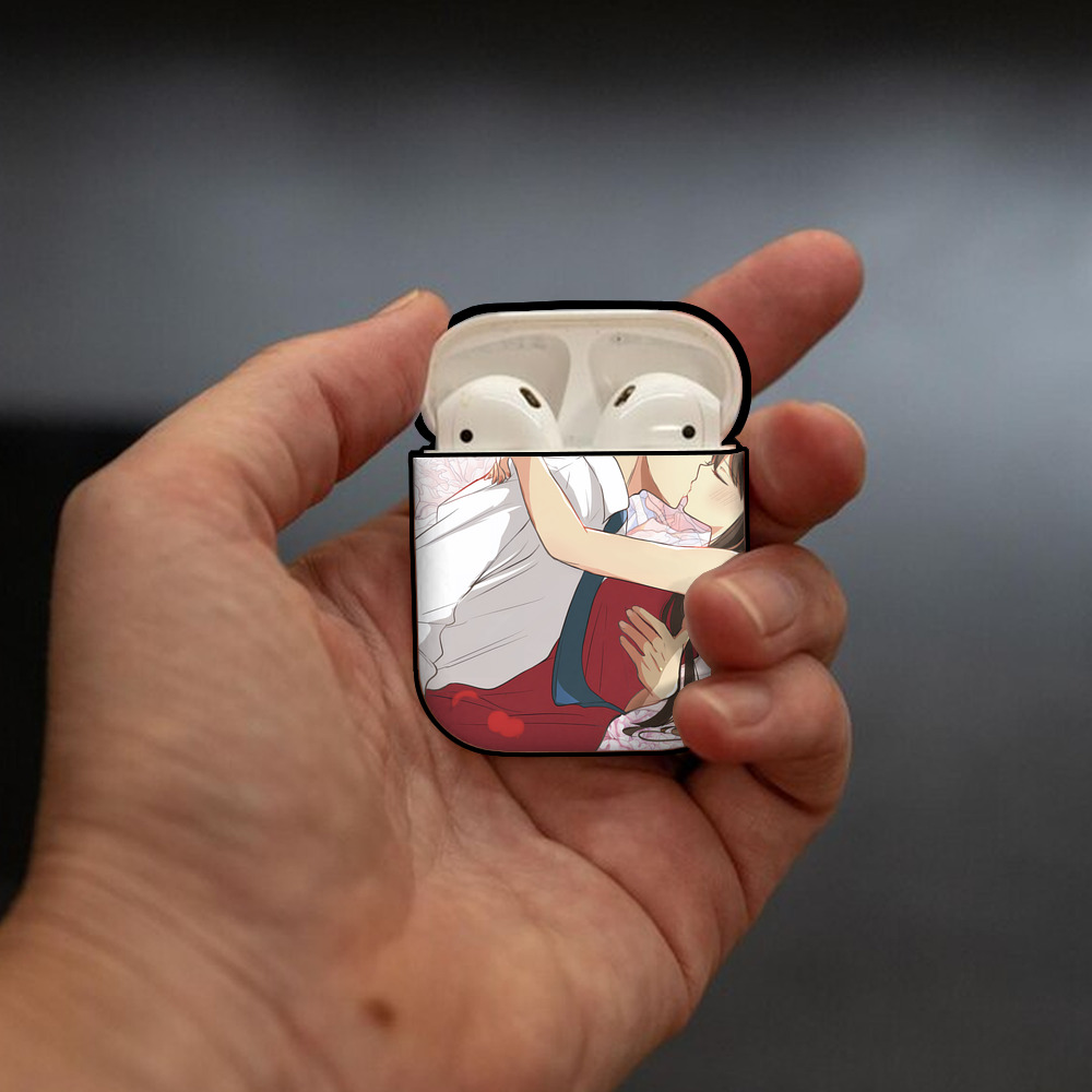 SPY×FAMILY间谍家家酒 AirPods 第2世代保護ケース ハードシェル ブラック 耐衝撃・防指紋・カラビナ付き