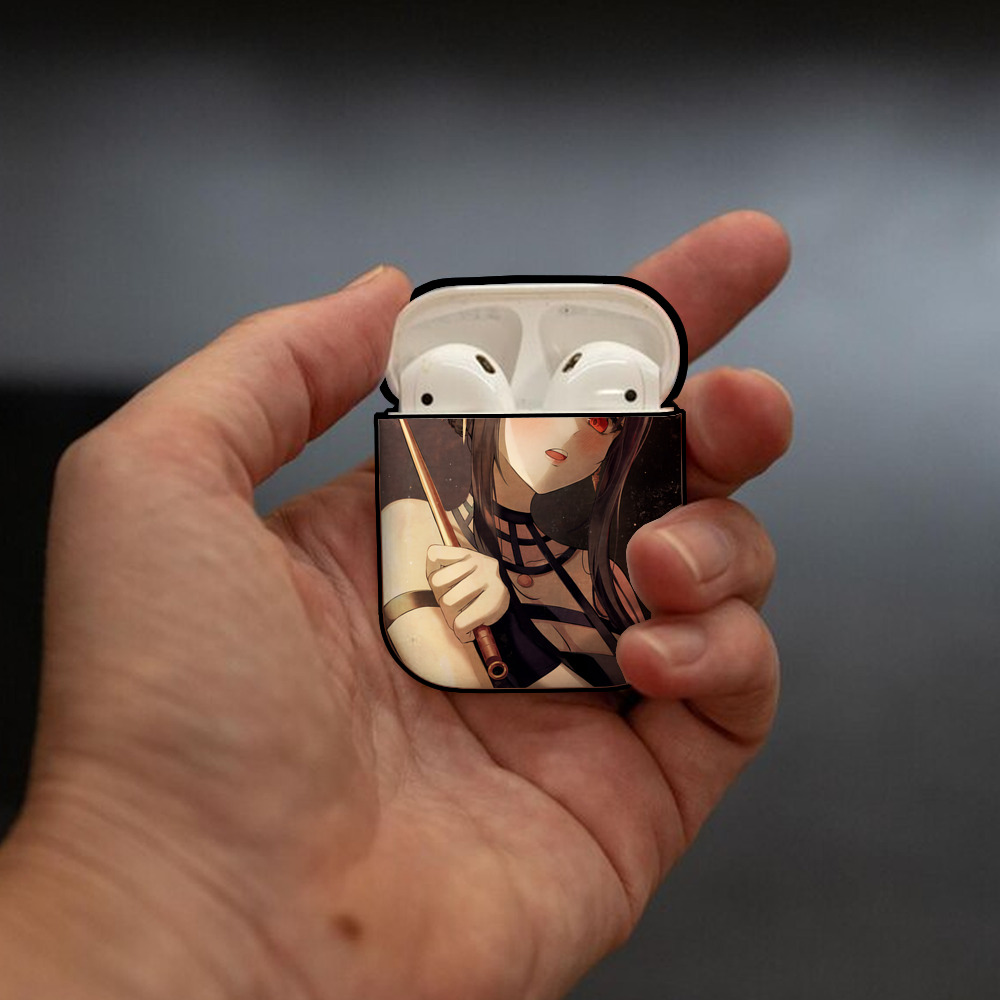 SPY×FAMILY间谍家家酒 AirPods 第2世代保護ケース ハードシェル ブラック 耐衝撃・防指紋・カラビナ付き
