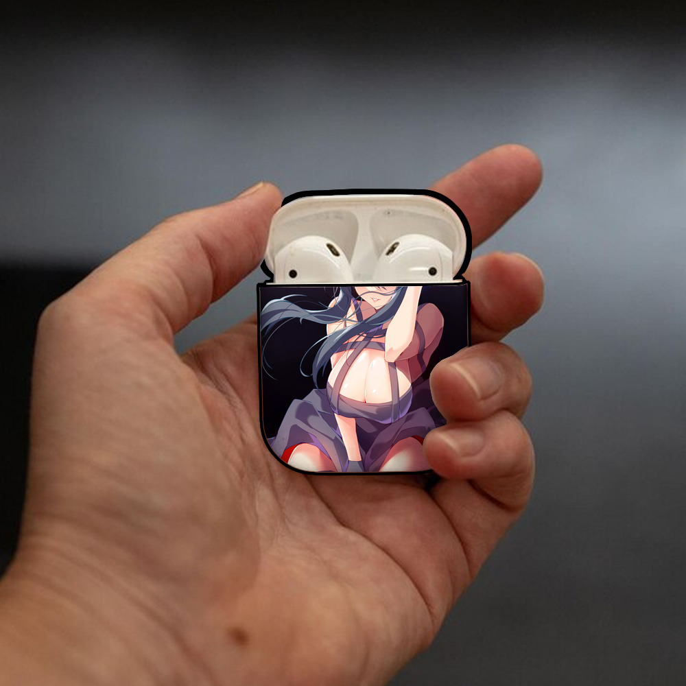 SPY×FAMILY间谍家家酒 AirPods 第2世代保護ケース ハードシェル ブラック 耐衝撃・防指紋・カラビナ付き