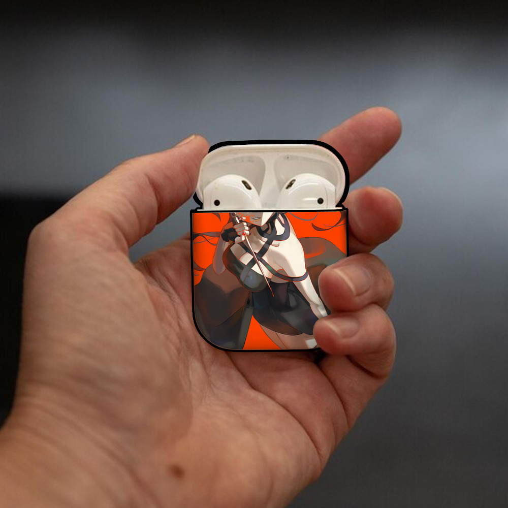 SPY×FAMILY间谍家家酒 AirPods 第2世代保護ケース ハードシェル ブラック 耐衝撃・防指紋・カラビナ付き