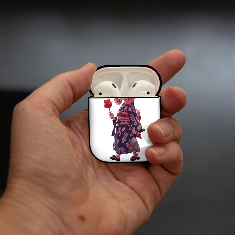 SPY×FAMILY间谍家家酒 AirPods 第2世代保護ケース ハードシェル ブラック 耐衝撃・防指紋・カラビナ付き