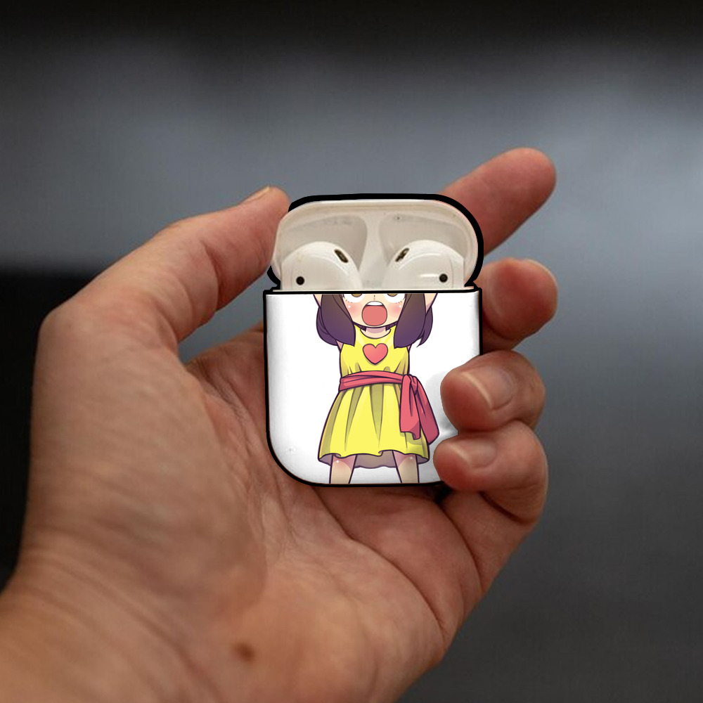 SPY×FAMILY间谍家家酒 AirPods 第2世代保護ケース ハードシェル ブラック 耐衝撃・防指紋・カラビナ付き