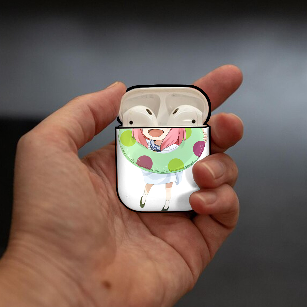 SPY×FAMILY间谍家家酒 AirPods 第2世代保護ケース ハードシェル ブラック 耐衝撃・防指紋・カラビナ付き