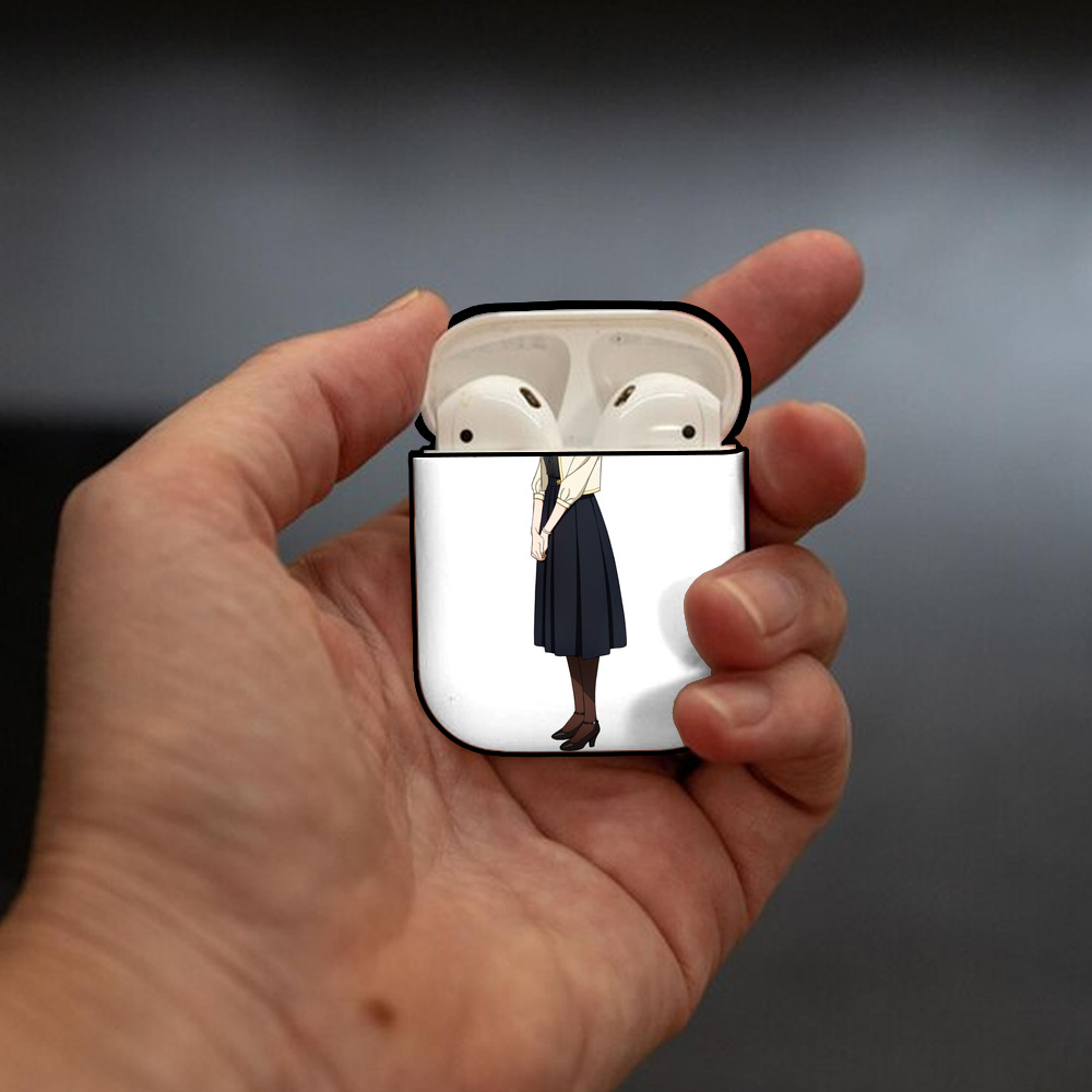 SPY×FAMILY间谍家家酒 AirPods 第2世代保護ケース ハードシェル ブラック 耐衝撃・防指紋・カラビナ付き