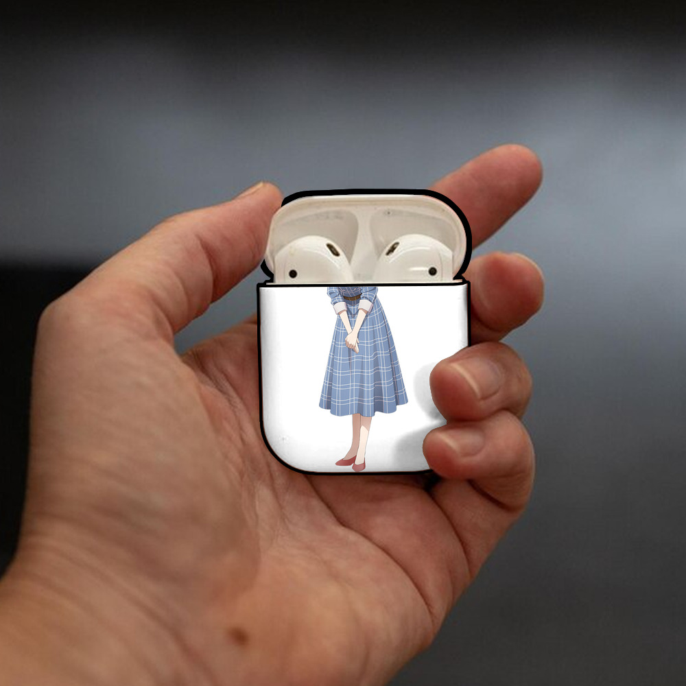 SPY×FAMILY间谍家家酒 AirPods 第2世代保護ケース ハードシェル ブラック 耐衝撃・防指紋・カラビナ付き