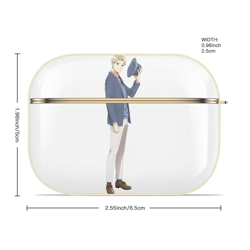 SPY×FAMILY间谍家家酒 【AirPods Pro用】ハードシェル保護ケース｜耐衝撃・防指紋・カラビナ付き商品仕様