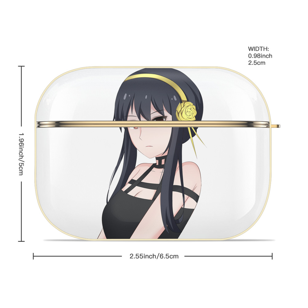 SPY×FAMILY间谍家家酒 【AirPods Pro用】ハードシェル保護ケース｜耐衝撃・防指紋・カラビナ付き商品仕様
