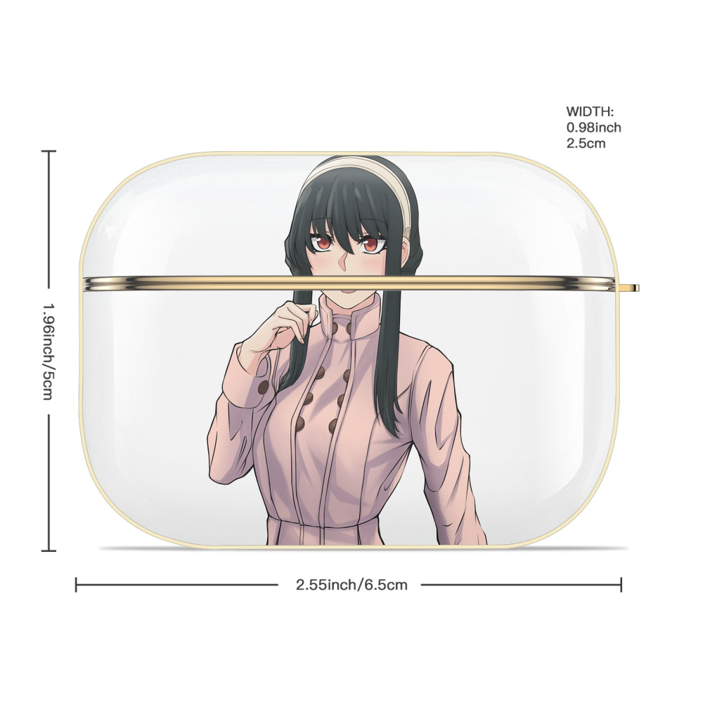 SPY×FAMILY间谍家家酒 【AirPods Pro用】ハードシェル保護ケース｜耐衝撃・防指紋・カラビナ付き商品仕様