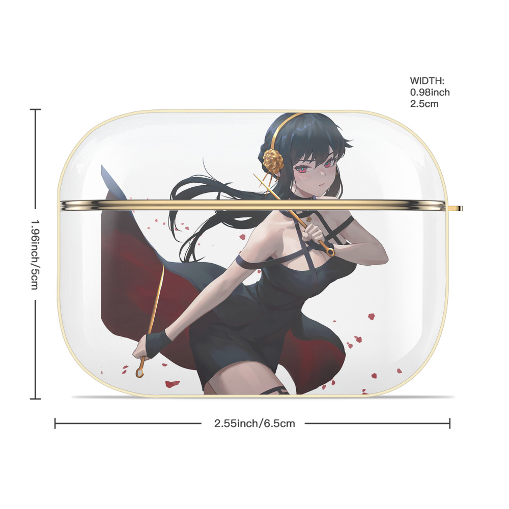 SPY×FAMILY间谍家家酒 【AirPods Pro用】ハードシェル保護ケース｜耐衝撃・防指紋・カラビナ付き商品仕様