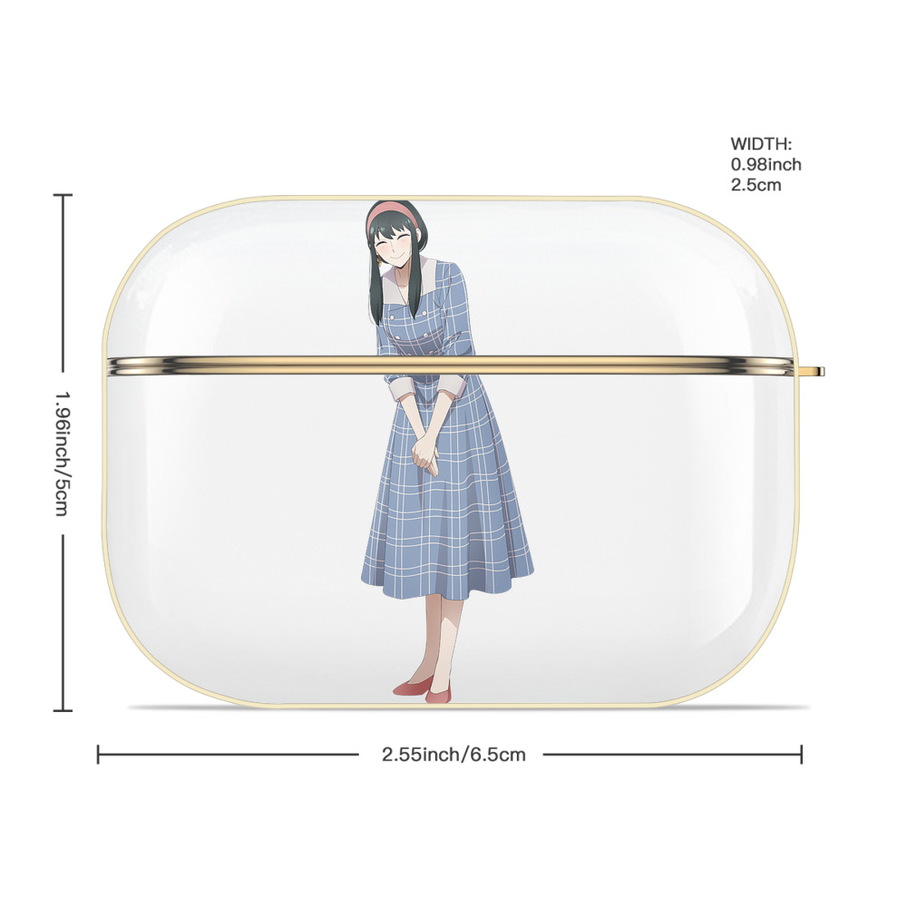 SPY×FAMILY间谍家家酒 【AirPods Pro用】ハードシェル保護ケース｜耐衝撃・防指紋・カラビナ付き商品仕様