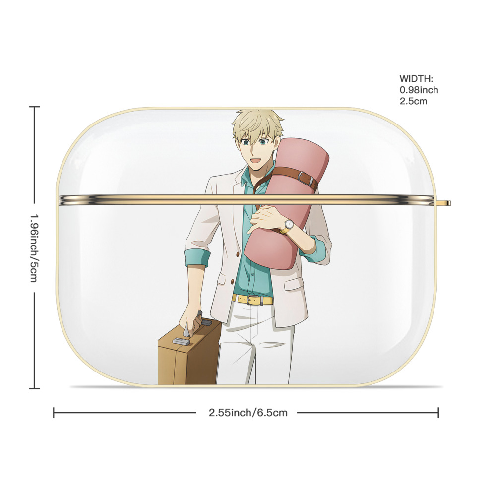 SPY×FAMILY间谍家家酒 【AirPods Pro用】ハードシェル保護ケース｜耐衝撃・防指紋・カラビナ付き商品仕様