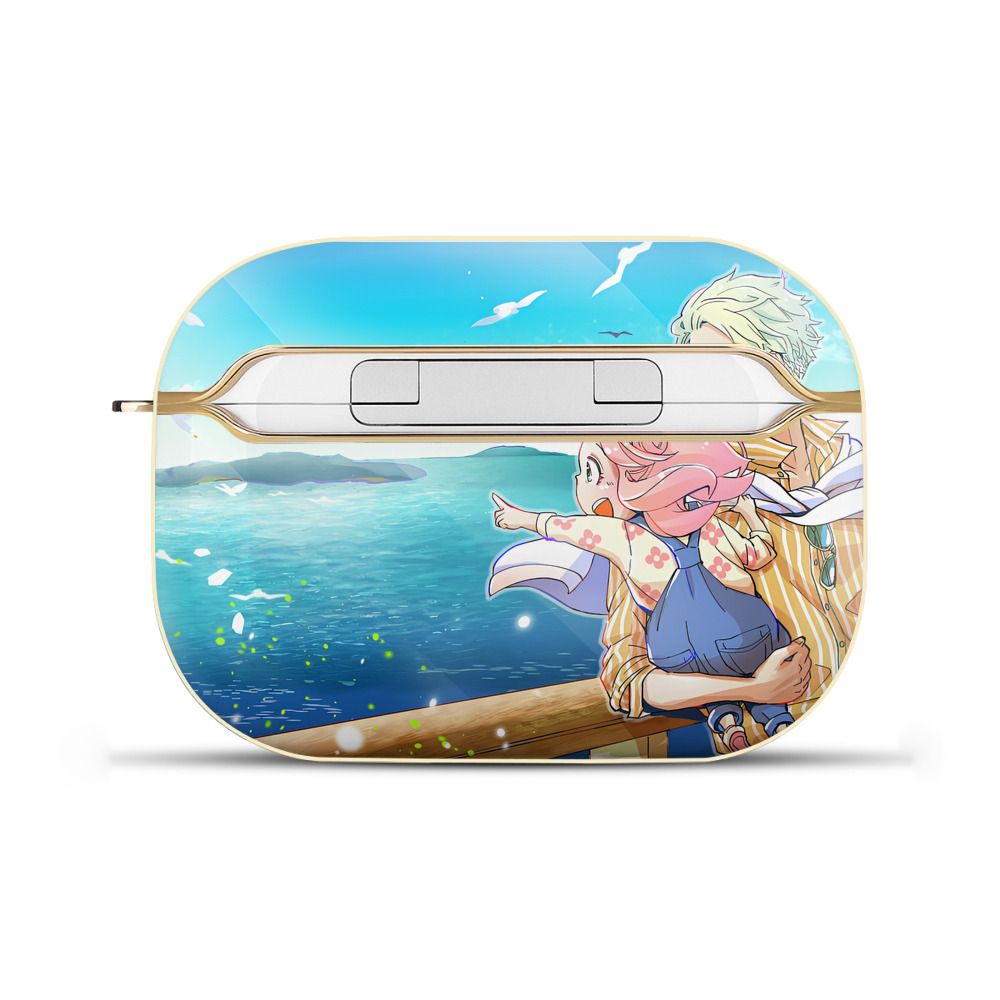 （画像用） SPY×FAMILY间谍家家酒 【AirPods Pro用】ハードシェル保護ケース｜耐衝撃・防指紋・カラビナ付き商品仕様