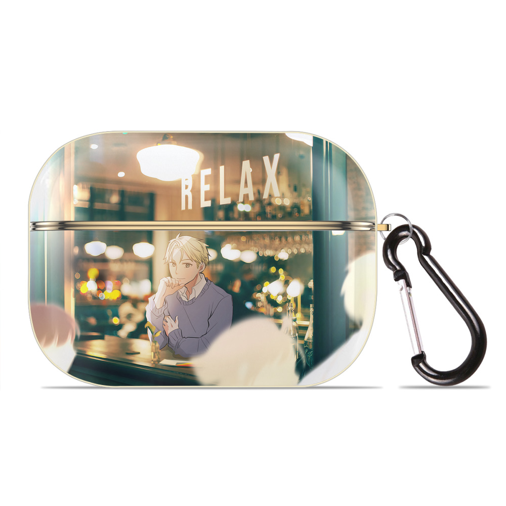 （画像用） SPY×FAMILY间谍家家酒 【AirPods Pro用】ハードシェル保護ケース｜耐衝撃・防指紋・カラビナ付き商品仕様