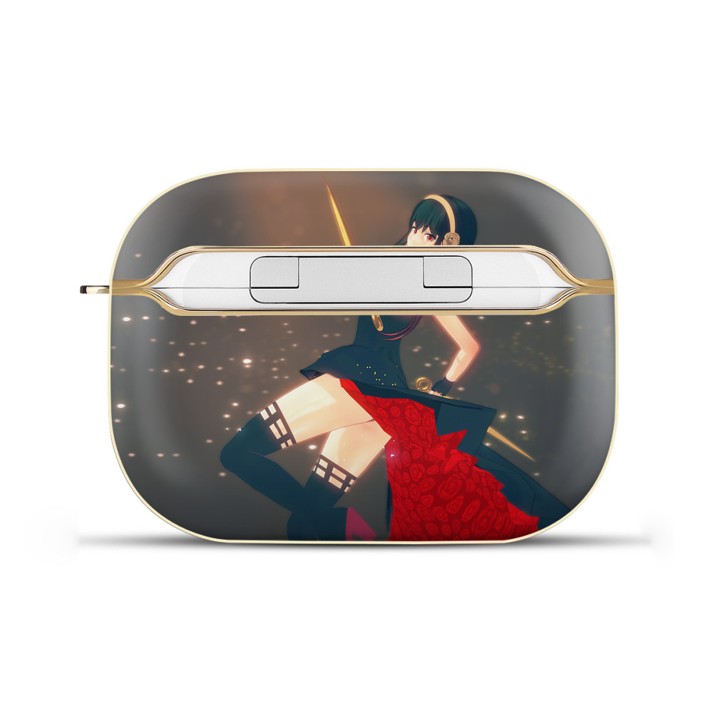 （画像用） SPY×FAMILY间谍家家酒 【AirPods Pro用】ハードシェル保護ケース｜耐衝撃・防指紋・カラビナ付き商品仕様