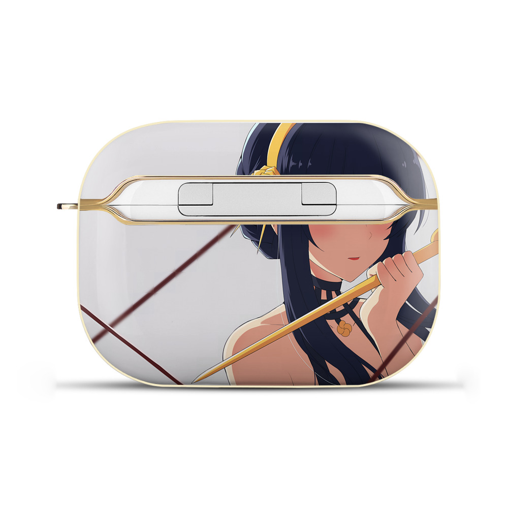 （画像用） SPY×FAMILY间谍家家酒 【AirPods Pro用】ハードシェル保護ケース｜耐衝撃・防指紋・カラビナ付き商品仕様