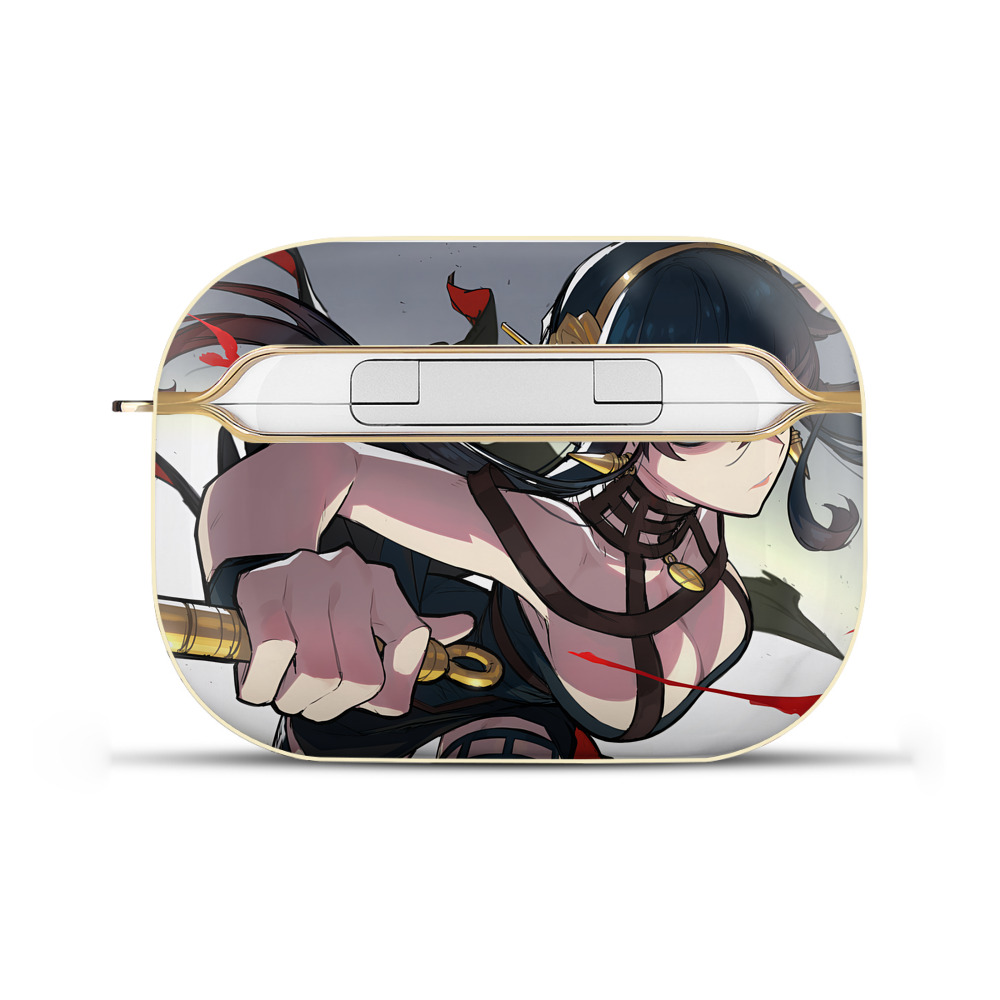 （画像用） SPY×FAMILY间谍家家酒 【AirPods Pro用】ハードシェル保護ケース｜耐衝撃・防指紋・カラビナ付き商品仕様