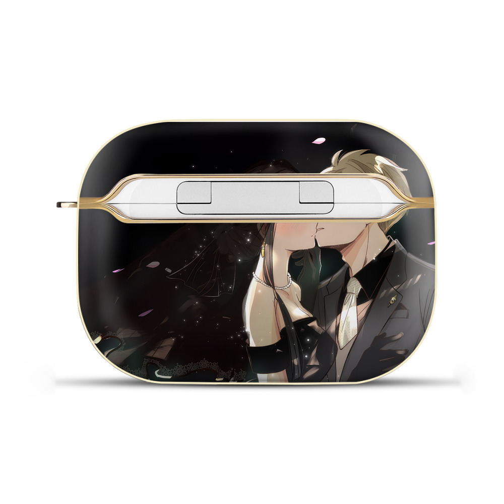 （画像用） SPY×FAMILY间谍家家酒 【AirPods Pro用】ハードシェル保護ケース｜耐衝撃・防指紋・カラビナ付き商品仕様