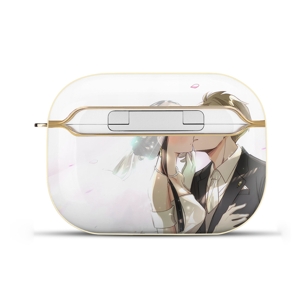 （画像用） SPY×FAMILY间谍家家酒 【AirPods Pro用】ハードシェル保護ケース｜耐衝撃・防指紋・カラビナ付き商品仕様