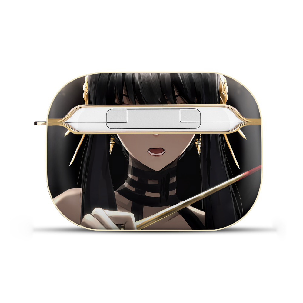 （画像用） SPY×FAMILY间谍家家酒 【AirPods Pro用】ハードシェル保護ケース｜耐衝撃・防指紋・カラビナ付き商品仕様