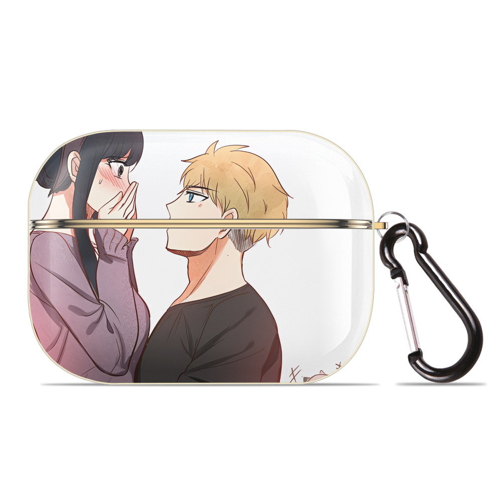 （画像用） SPY×FAMILY间谍家家酒 【AirPods Pro用】ハードシェル保護ケース｜耐衝撃・防指紋・カラビナ付き商品仕様