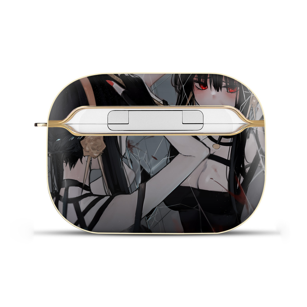（画像用） SPY×FAMILY间谍家家酒 【AirPods Pro用】ハードシェル保護ケース｜耐衝撃・防指紋・カラビナ付き商品仕様