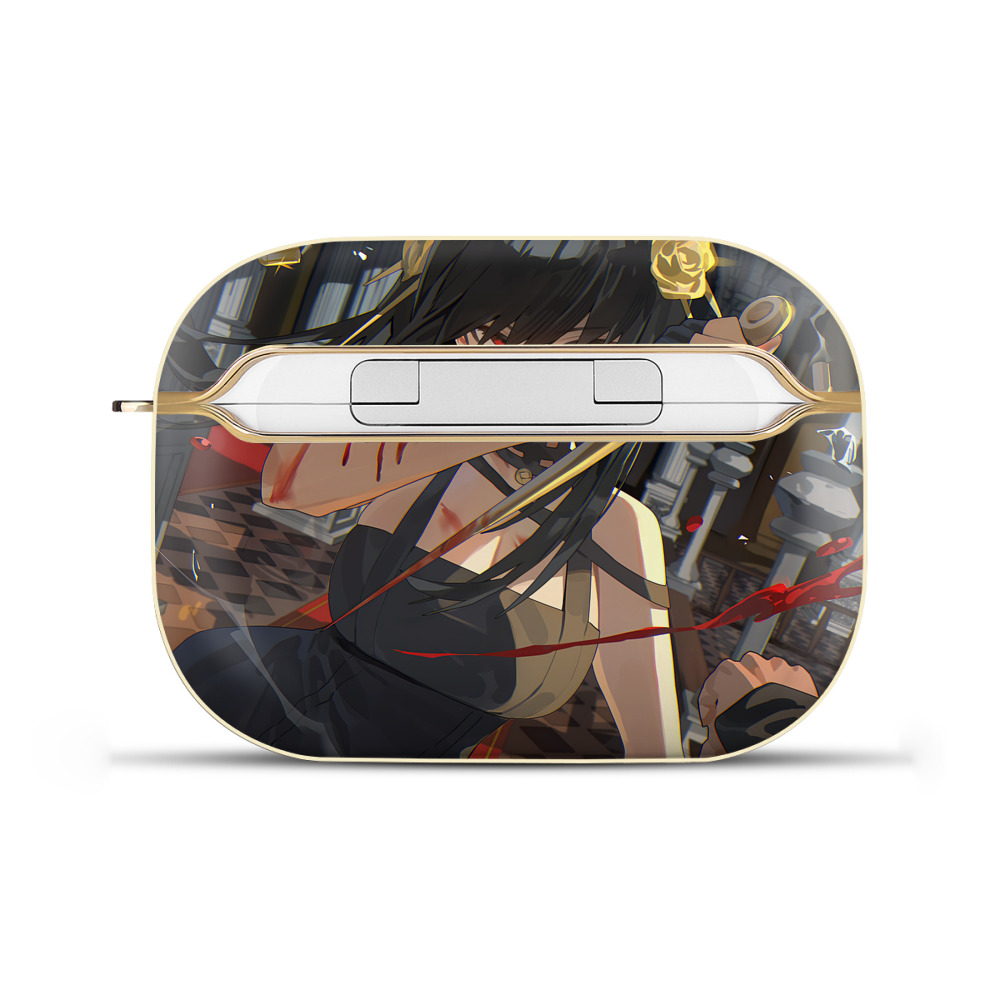 （画像用） SPY×FAMILY间谍家家酒 【AirPods Pro用】ハードシェル保護ケース｜耐衝撃・防指紋・カラビナ付き商品仕様