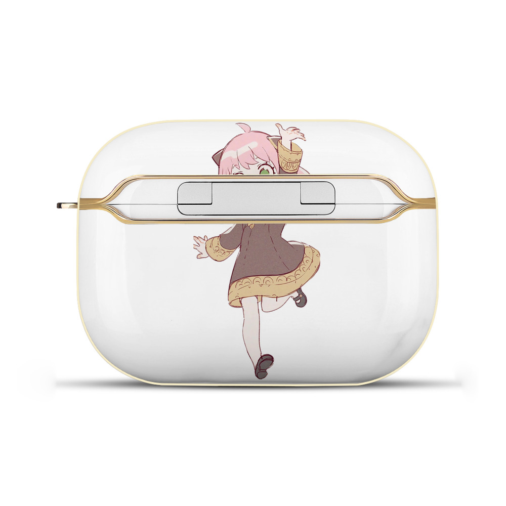 （画像用） SPY×FAMILY间谍家家酒 【AirPods Pro用】ハードシェル保護ケース｜耐衝撃・防指紋・カラビナ付き商品仕様