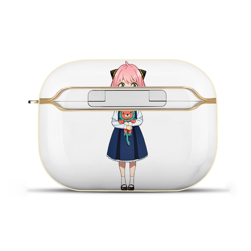 （画像用） SPY×FAMILY间谍家家酒 【AirPods Pro用】ハードシェル保護ケース｜耐衝撃・防指紋・カラビナ付き商品仕様