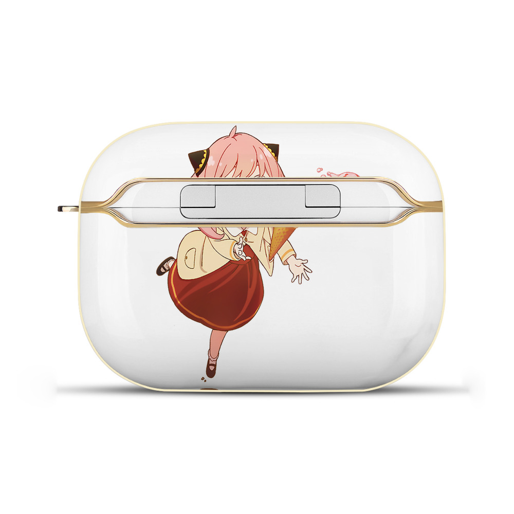 （画像用） SPY×FAMILY间谍家家酒 【AirPods Pro用】ハードシェル保護ケース｜耐衝撃・防指紋・カラビナ付き商品仕様