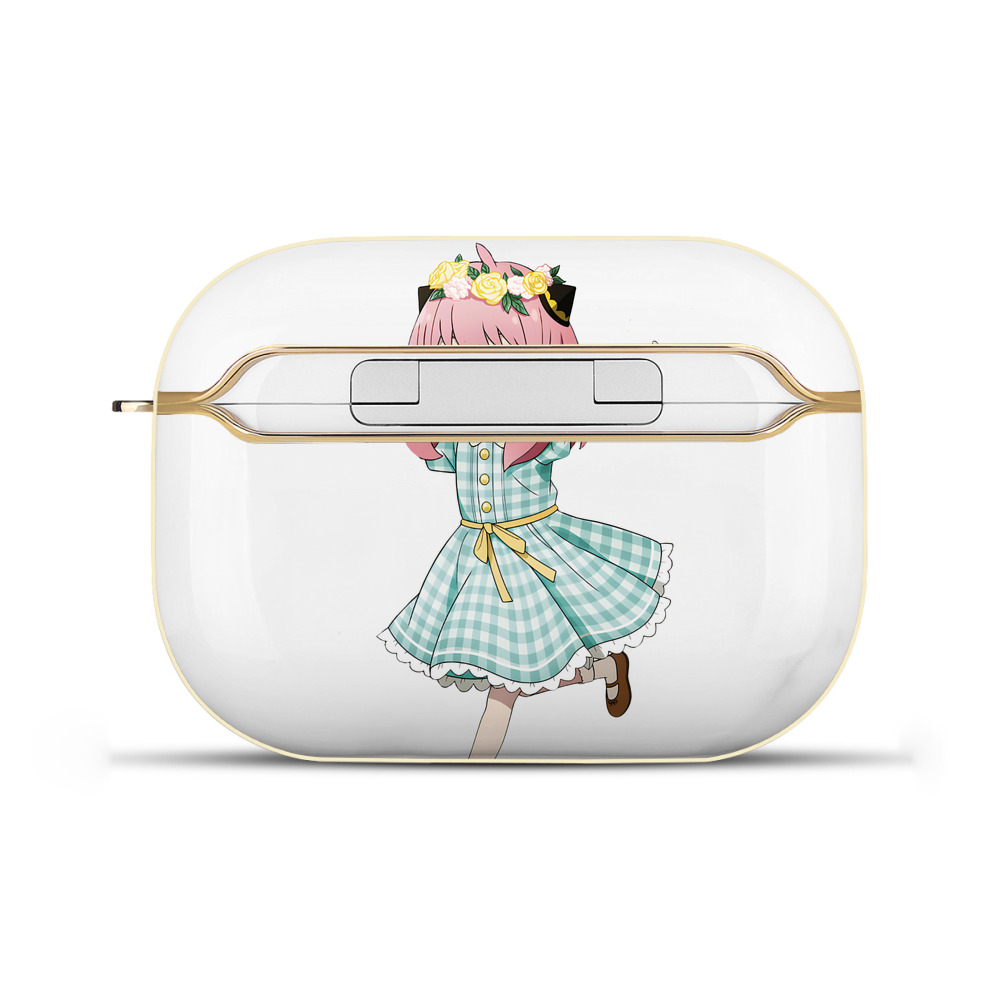（画像用） SPY×FAMILY间谍家家酒 【AirPods Pro用】ハードシェル保護ケース｜耐衝撃・防指紋・カラビナ付き商品仕様