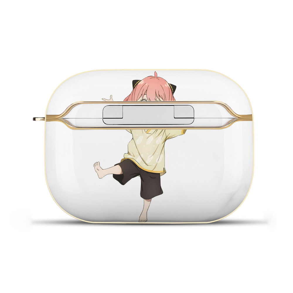 （画像用） SPY×FAMILY间谍家家酒 【AirPods Pro用】ハードシェル保護ケース｜耐衝撃・防指紋・カラビナ付き商品仕様