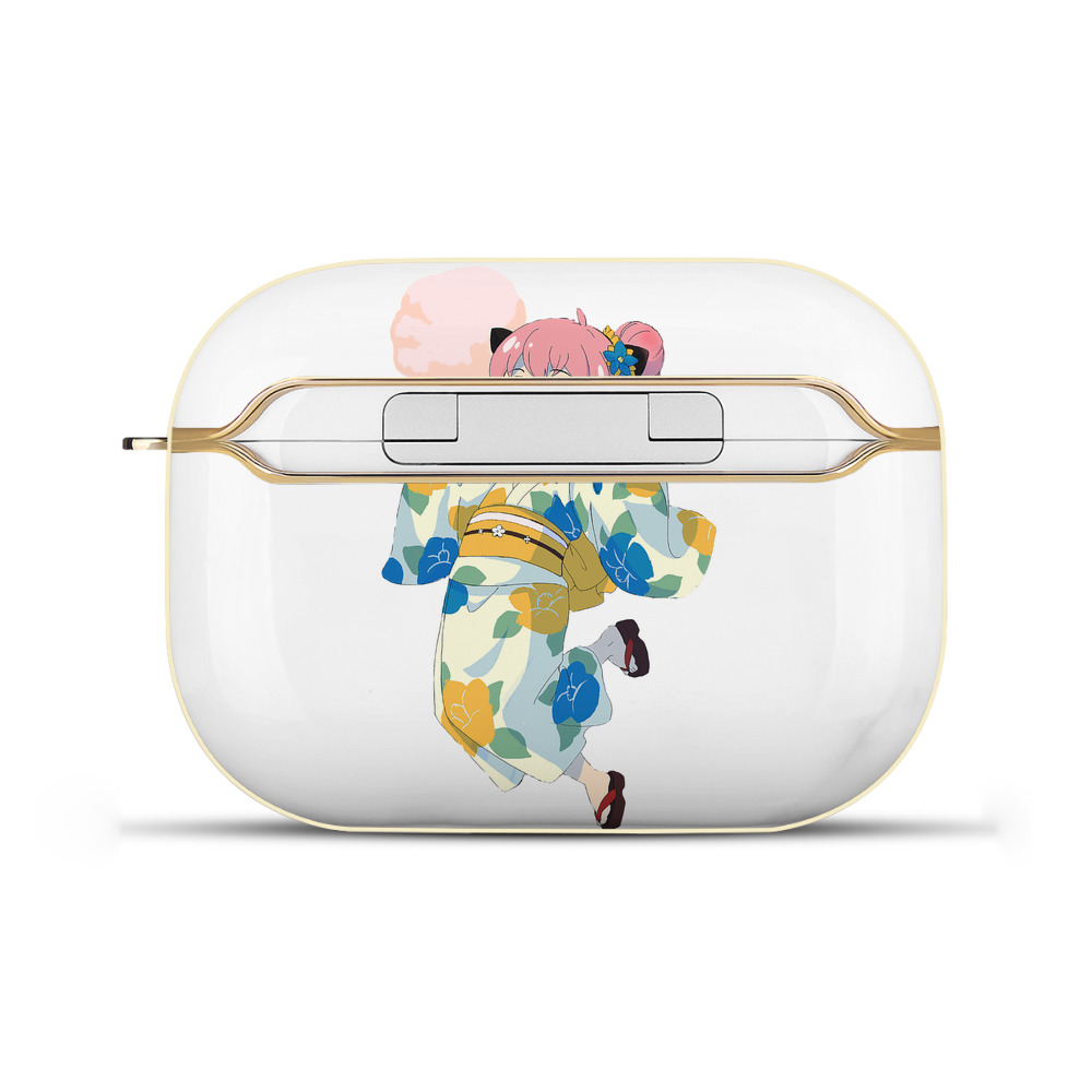 （画像用） SPY×FAMILY间谍家家酒 【AirPods Pro用】ハードシェル保護ケース｜耐衝撃・防指紋・カラビナ付き商品仕様
