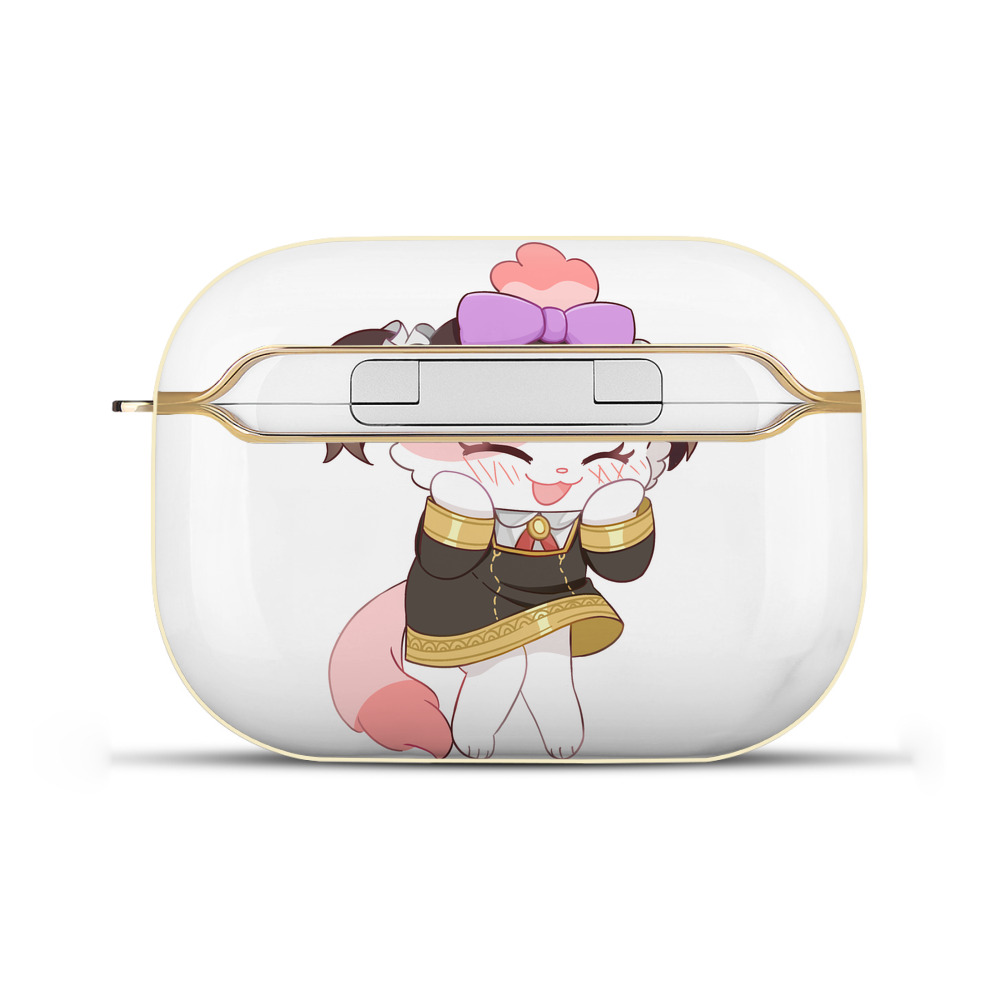 （画像用） SPY×FAMILY间谍家家酒 【AirPods Pro用】ハードシェル保護ケース｜耐衝撃・防指紋・カラビナ付き商品仕様
