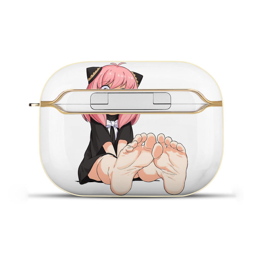 （画像用） SPY×FAMILY间谍家家酒 【AirPods Pro用】ハードシェル保護ケース｜耐衝撃・防指紋・カラビナ付き商品仕様