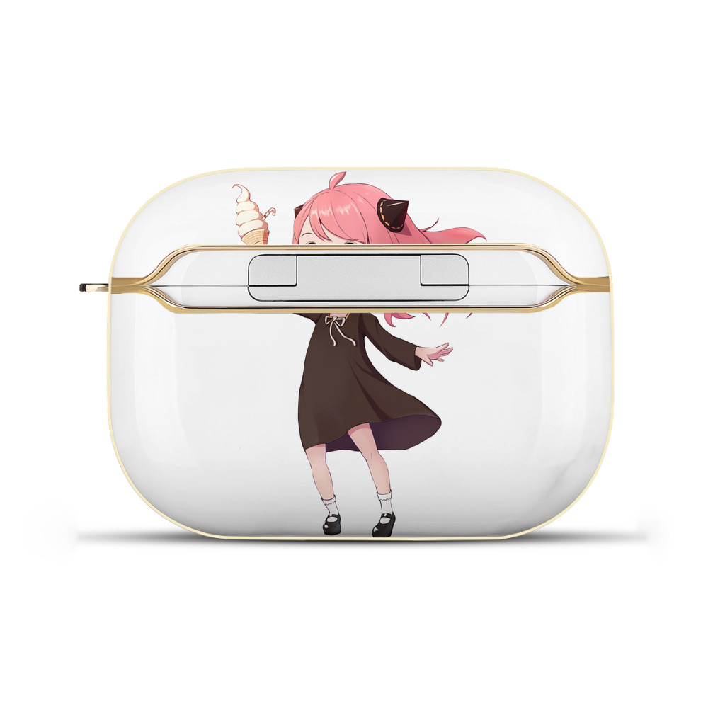 （画像用） SPY×FAMILY间谍家家酒 【AirPods Pro用】ハードシェル保護ケース｜耐衝撃・防指紋・カラビナ付き商品仕様