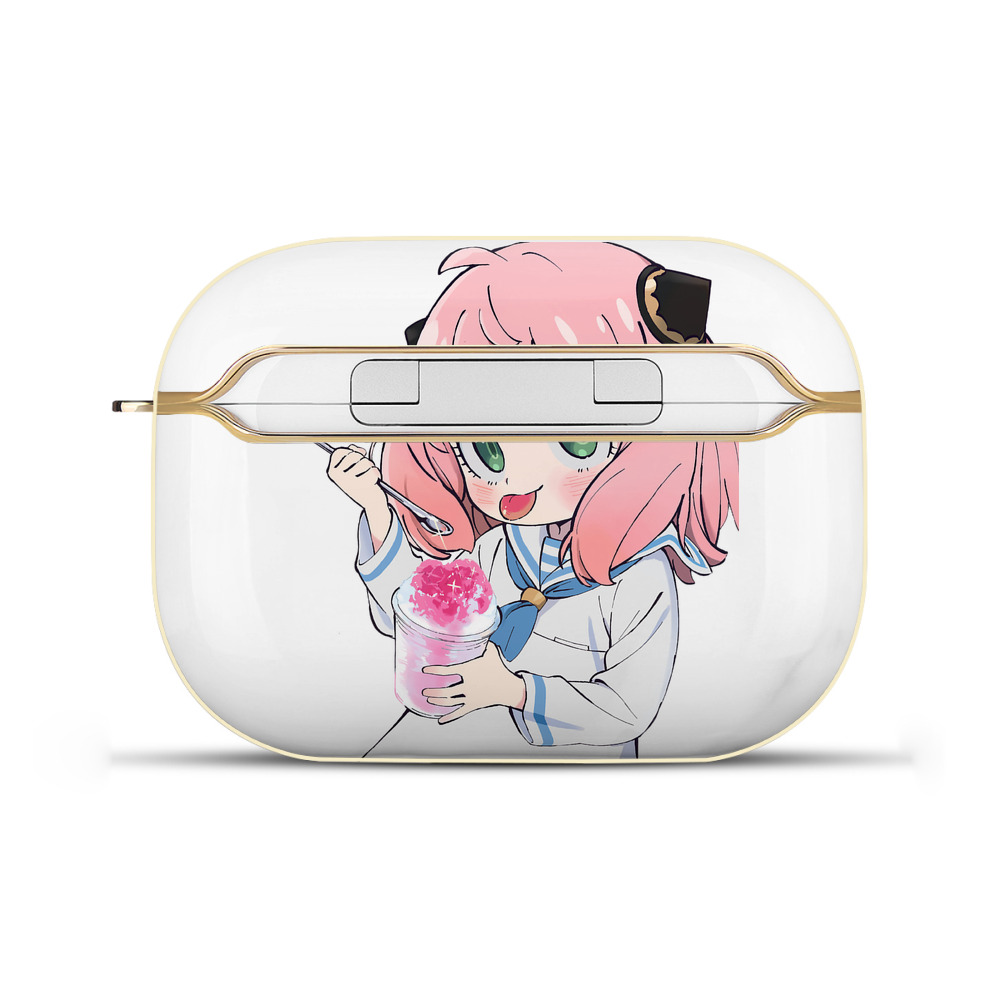 （画像用） SPY×FAMILY间谍家家酒 【AirPods Pro用】ハードシェル保護ケース｜耐衝撃・防指紋・カラビナ付き商品仕様