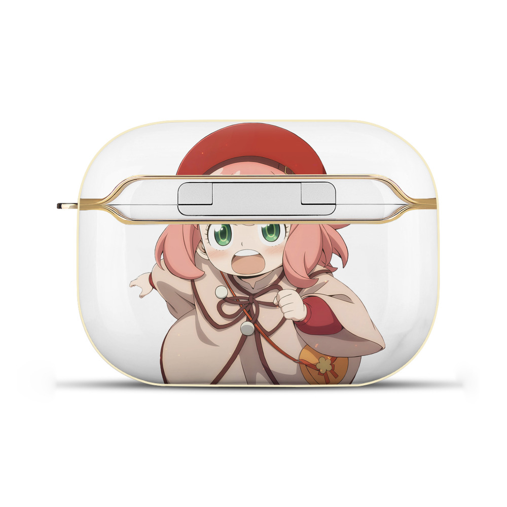 （画像用） SPY×FAMILY间谍家家酒 【AirPods Pro用】ハードシェル保護ケース｜耐衝撃・防指紋・カラビナ付き商品仕様