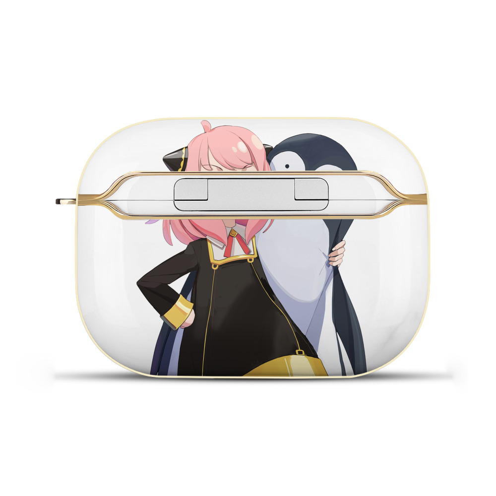 （画像用） SPY×FAMILY间谍家家酒 【AirPods Pro用】ハードシェル保護ケース｜耐衝撃・防指紋・カラビナ付き商品仕様