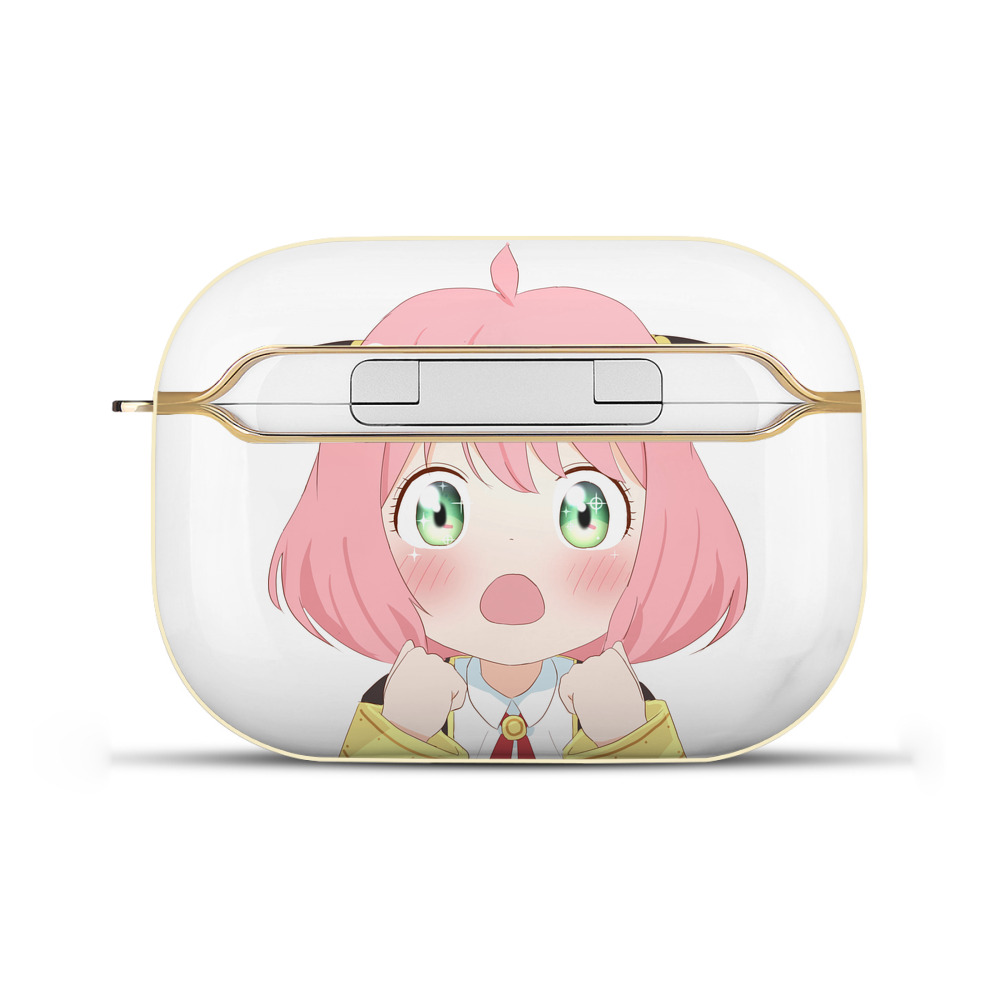 （画像用） SPY×FAMILY间谍家家酒 【AirPods Pro用】ハードシェル保護ケース｜耐衝撃・防指紋・カラビナ付き商品仕様