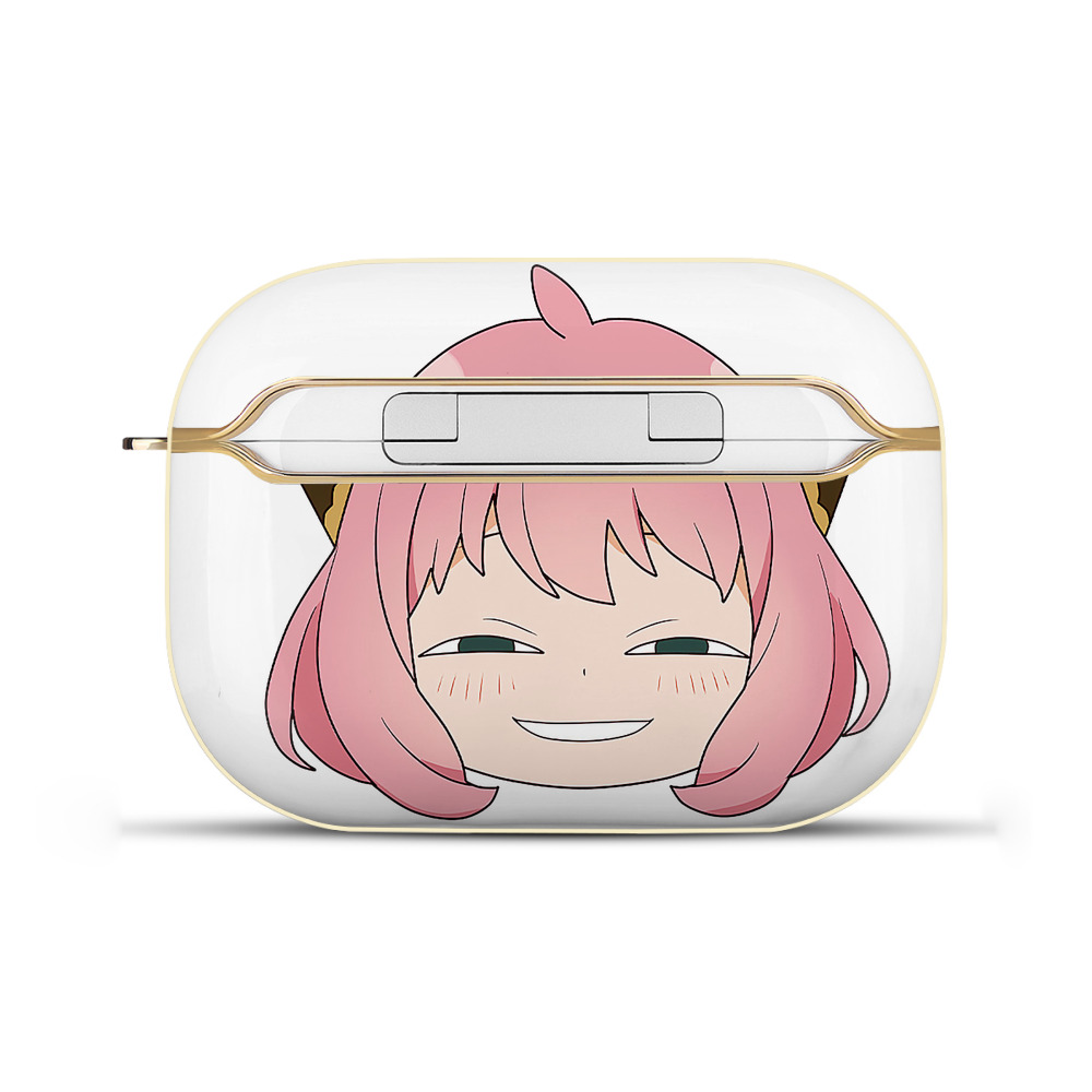 （画像用） SPY×FAMILY间谍家家酒 【AirPods Pro用】ハードシェル保護ケース｜耐衝撃・防指紋・カラビナ付き商品仕様