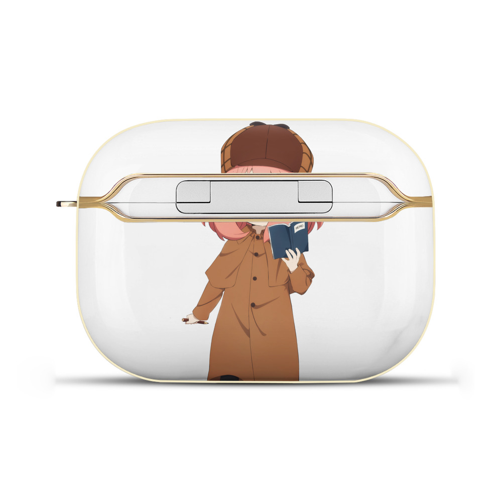 （画像用） SPY×FAMILY间谍家家酒 【AirPods Pro用】ハードシェル保護ケース｜耐衝撃・防指紋・カラビナ付き商品仕様
