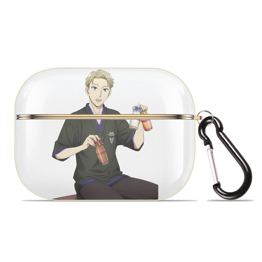 （画像用） SPY×FAMILY间谍家家酒 【AirPods Pro用】ハードシェル保護ケース｜耐衝撃・防指紋・カラビナ付き商品仕様