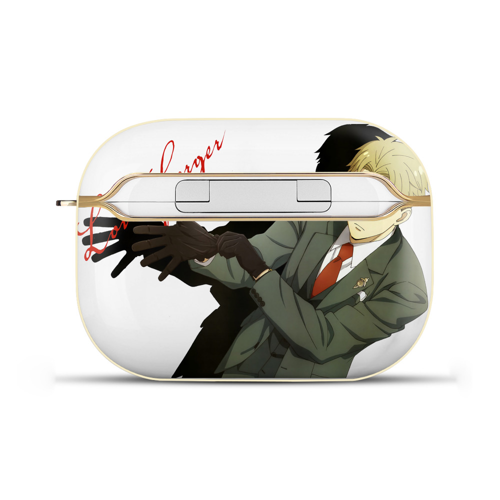 （画像用） SPY×FAMILY间谍家家酒 【AirPods Pro用】ハードシェル保護ケース｜耐衝撃・防指紋・カラビナ付き商品仕様