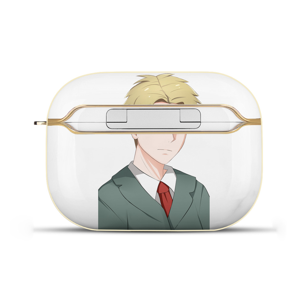 （画像用） SPY×FAMILY间谍家家酒 【AirPods Pro用】ハードシェル保護ケース｜耐衝撃・防指紋・カラビナ付き商品仕様