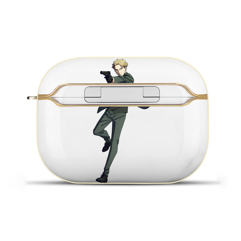 （画像用） SPY×FAMILY间谍家家酒 【AirPods Pro用】ハードシェル保護ケース｜耐衝撃・防指紋・カラビナ付き商品仕様