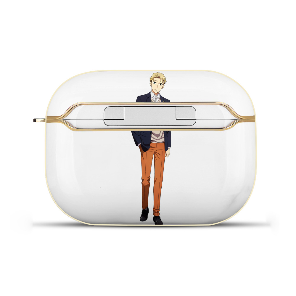 （画像用） SPY×FAMILY间谍家家酒 【AirPods Pro用】ハードシェル保護ケース｜耐衝撃・防指紋・カラビナ付き商品仕様