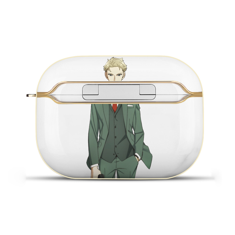 （画像用） SPY×FAMILY间谍家家酒 【AirPods Pro用】ハードシェル保護ケース｜耐衝撃・防指紋・カラビナ付き商品仕様