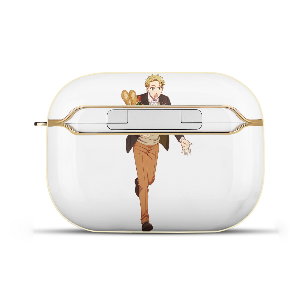 （画像用） SPY×FAMILY间谍家家酒 【AirPods Pro用】ハードシェル保護ケース｜耐衝撃・防指紋・カラビナ付き商品仕様