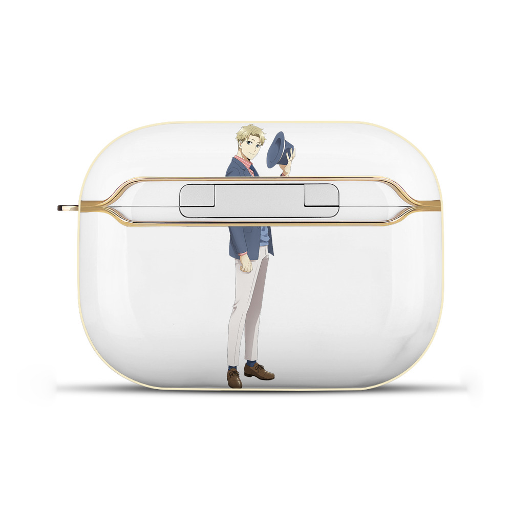 （画像用） SPY×FAMILY间谍家家酒 【AirPods Pro用】ハードシェル保護ケース｜耐衝撃・防指紋・カラビナ付き商品仕様