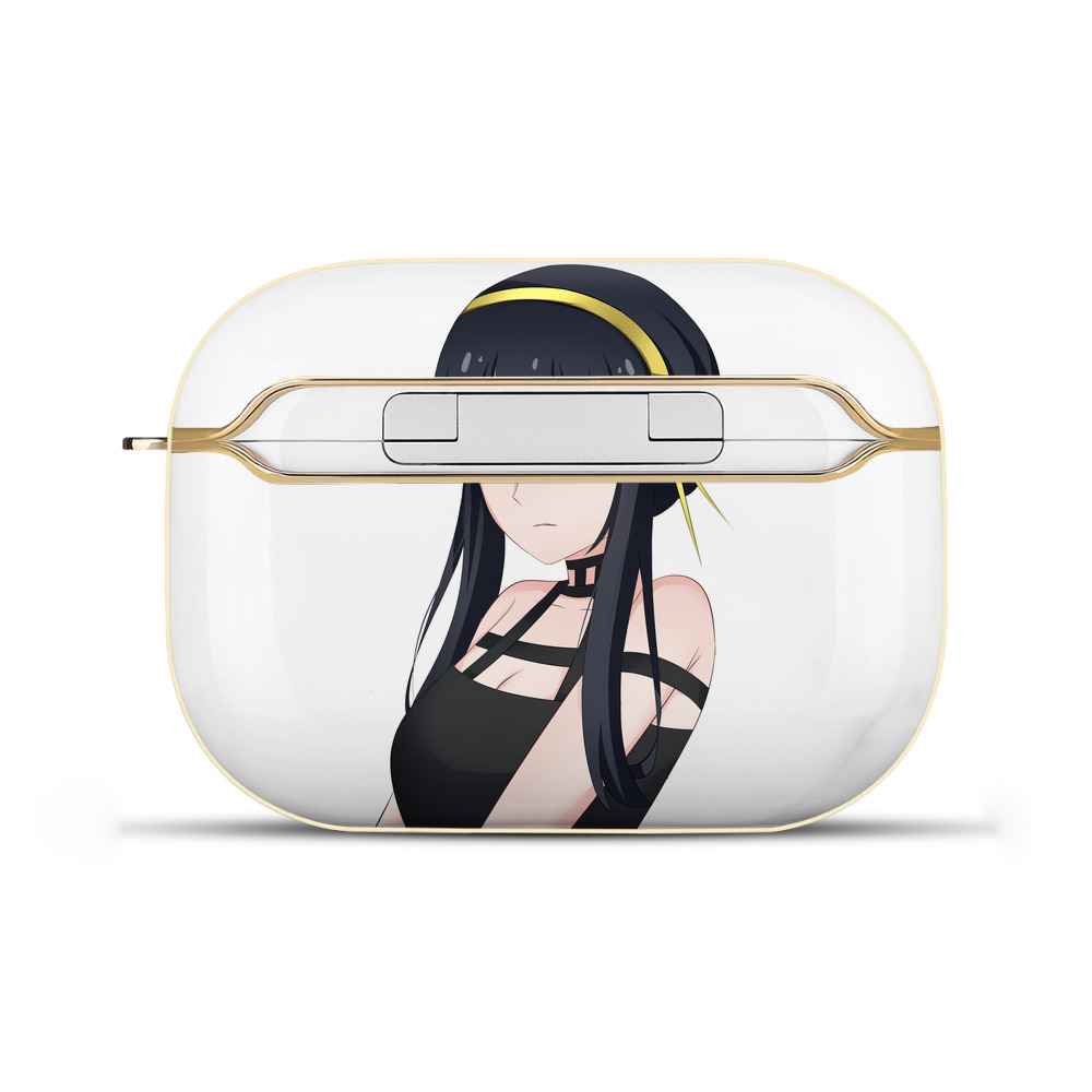 （画像用） SPY×FAMILY间谍家家酒 【AirPods Pro用】ハードシェル保護ケース｜耐衝撃・防指紋・カラビナ付き商品仕様